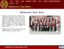 Tablet Screenshot of mtb-brassband.co.uk